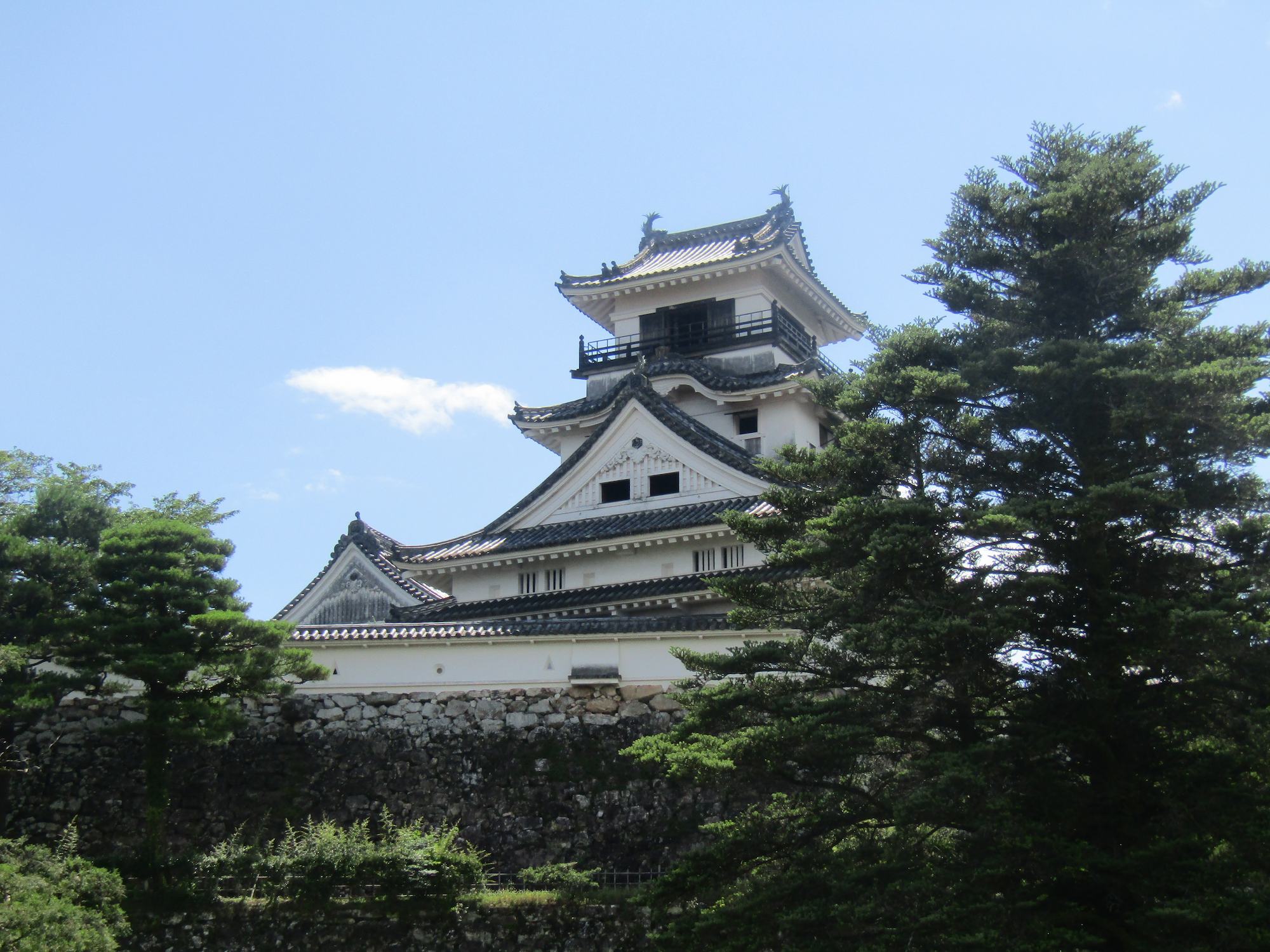 高知城天守外觀