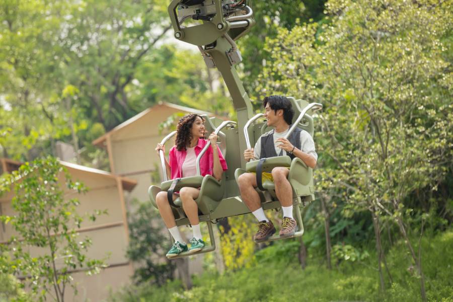 Rainforest Wild Adventure EAST Canopy Glider森林滑翔體驗