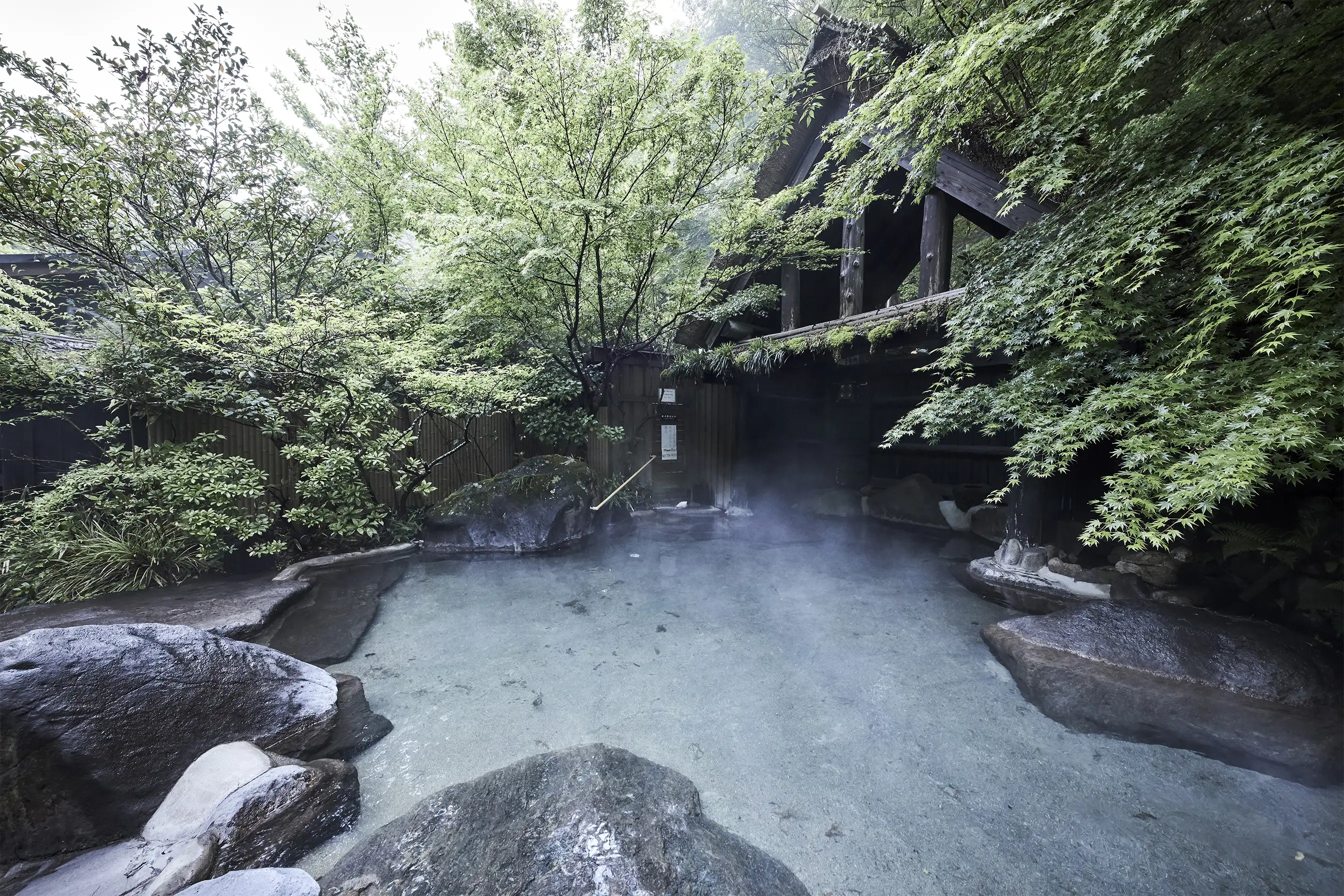 黑川溫泉街道與自然環境