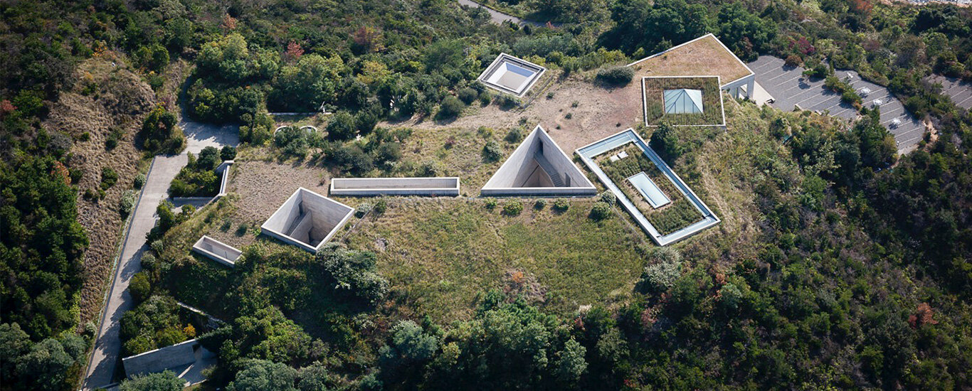 直島地中美術館外觀與建築景觀